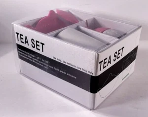 Tea Bloom 4pc Tea Set - Tea Cup, Infuser & Tea Bag Tidy - Great Gift - NEW - Picture 1 of 12