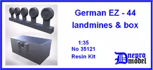 Dnepro Modelo Dn35121 - 1/35 Alemán EZ-44 lanDnines y caja, Kit Modelo Segunda Guerra Mundial - Imagen 1 de 12