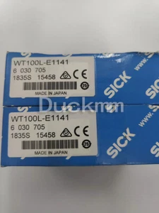 1pc New SICK WT100L-E1141 Photoelectric Switch Sensor Fast Ship - Picture 1 of 2