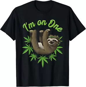 Marijuana I'm On One Cannabis Pot Weed Smoker Funny T Shirt - Picture 1 of 9