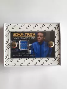 Star Trek Deep Space Nine DS9 Julian Bashir Kostümproduktion TV Requisite mit Echtheitszertifikat - Bild 1 von 3
