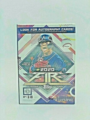2020 Topps Fire MLB Baseball Blaster Box Factory Sealed Fast Free Ship - Image 1 of 3