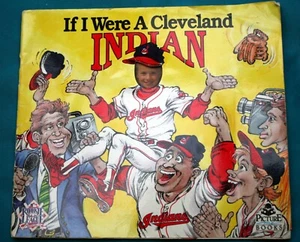 IF I WERE A CLEVELAND INDIAN D'Andrea~Wilson MLB Picture Me 1994 Chief Wahoo - Picture 1 of 5