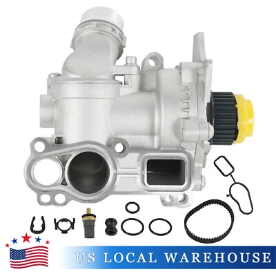 Aluminum Water Pump Fit For 2008-2016 Audi A3 A4 A5 VW CC TT Tiguan 2.0T  - Image 1 of 4