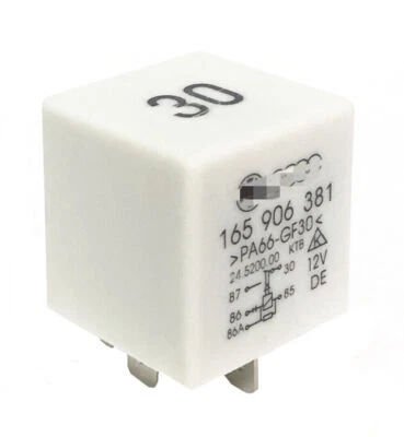 0EM Control ECU Relay #30 For VW Jetta Golf Passat AUDI A3 A4 A6 Seat 165906381 - Imagem 1 de 4