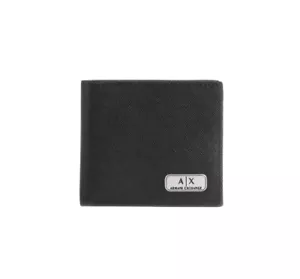 Wallet Coins Cards Armani Exchange Man 958098 CC843 00020 Black - Picture 1 of 2