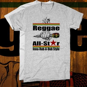 Reggae All-Star t-shirt Jamaican dancehall rudeboy vybz Kartel Kingston Vibes - Picture 1 of 1