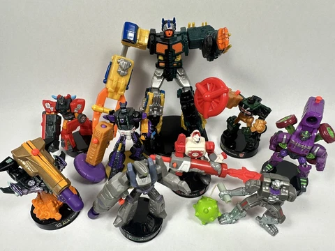 Attacktix Transformers Skyblast Megatron Omega Supreme Lot Of 8 Hasbro AS IS Cover