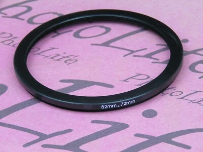 82mm to 72mm Stepping Step Down Filter Ring Adapter 82mm-72mm  - Image 1 of 2