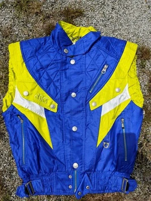 Vintage Parachutes Asics Vest Color Block Jacket  - Image 1 of 4