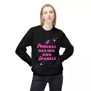 Adorable Princess Sweatshirt - Cute Cozy Jumper for All Ages, Soft Fleece - Picture 1 of 9