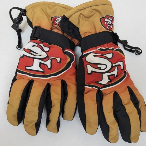 NFL San Francisco 49ers Winter Gloves, New (Adult Large/Xlarge) Cover