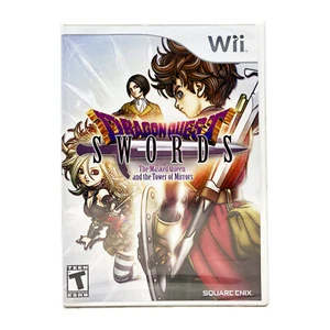 Brand New Sealed Wii Dragon Quest Swords: The Masked Queen & The Tower of Mirror - Picture 1 of 2