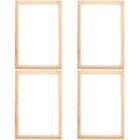 4 Sets of Canvas Wood Wood Frame Wooden Painting Stretching Frame for