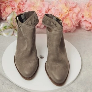 ❅�ALDO grau Wildleder Adraynia Knöchelriemen Blockabsatz Slingback Größe: 7,5 - Bild 1 von 11