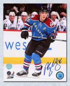 Paul Stastny Colorado Avalanche Signed Alternate Jersey Action 8x10 Photo - Picture 1 of 2