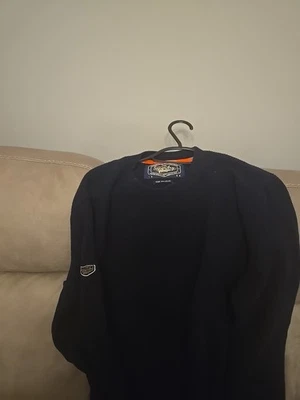 Men's Navy Blue Superdry Jumper 2xl - Image 1 of 4