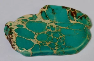266.80 Ct. Natural Nevada Blue Ridge Turquoise Polished Untreated Slab Gemstone - Picture 1 of 7