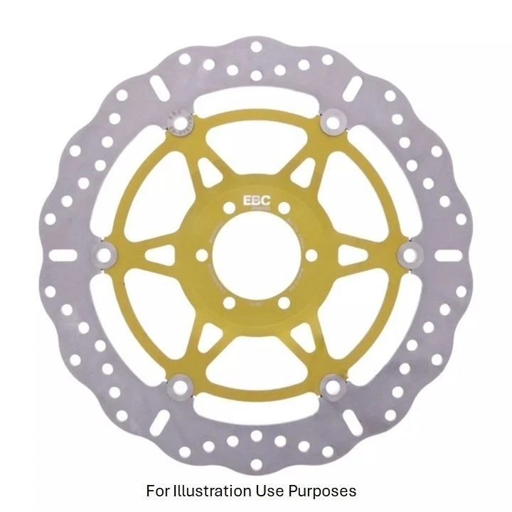 EBC S/Steel Float Cont X FR Brake Disc 15 FLHS for Aprilia Dorsoduro 1200 11-12 - Image 1 of 2