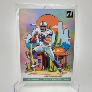 2024 Panini Donruss - Downtown! Terrell Owens #8 Oversized - Bild 1 von 2