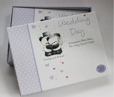 Keepsake Wedding Day Photo Album In Giftbox 7x5" Photos - Image 1 of 2