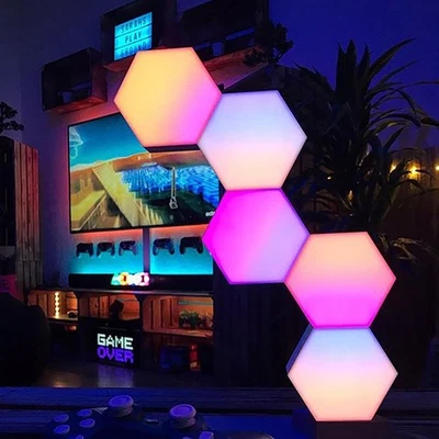 Yescom Smart LED Light Voice Control Valentine's Gifts 5 Blocks - Image 1 of 4