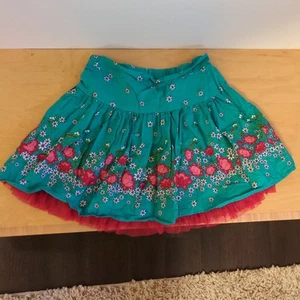 American Girl Kit Kittredge Kids Girls Youth Size 8 Lined Skirt Beforever Floral - Picture 1 of 9