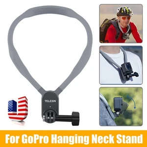 TELESIN Magnetic Neck Hold Mount Quick Release Mount for GoPro Hero 11 10 9 8 7 - Picture 1 of 12
