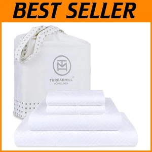 Egyptian Cotton Alternative - Hotel Quality Full Sheets - Picture 1 of 8