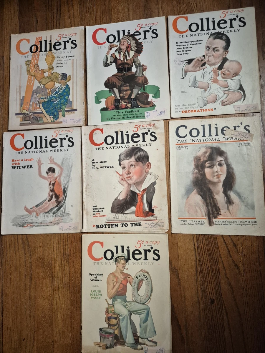 Collier's Magazines 1900-1939 for sale - eBay