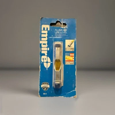 New! Empire Level 93-3 3" Aluminum Line Level Impact Resistant Model # 93-3 - Image 1 of 3