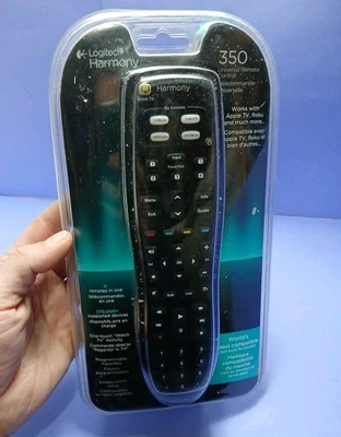 Logitech Harmony 350 Universal Remote Control - Black Brand New Sealed - Image 1 of 4