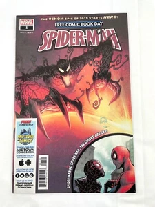 Spider-man #1 2019 FCBD Absolute Carnage Marvel Midtown Comics Variant - Picture 1 of 8
