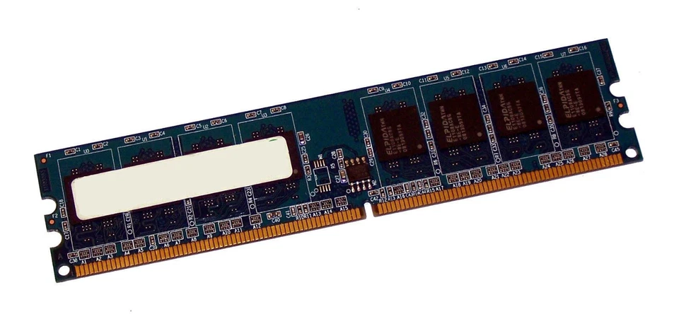 Barrette mémoire DDR - 1 Go - DIMM 184 broches - 400 MHz / PC3200 - non ECC - Photo 1/1