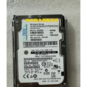 For IBM 00AR324 00AR388 300G 15K SAS 2.5 12GB V7000 G2 Gen2 Hard Drive - Afbeelding 1 van 5