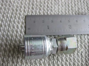 12 Eaton Hydraulik Schwenkbar Crimp Schlauch Armaturen TTC-4 Innengewinde - Bild 1 von 9