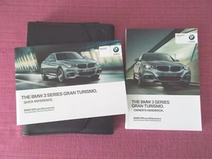 BMW 3 SERIES GRAN TURISMO (2013 - 2016) HANDBOOK - OWNERS MANUAL (BM 865) - Picture 1 of 3