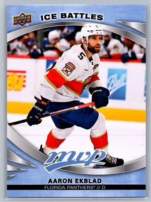 Aaron Ekblad 2023-24 Upper Deck MVP Ice Battles HOCKEY #202 Florida Panthers SP - Image 1 of 2