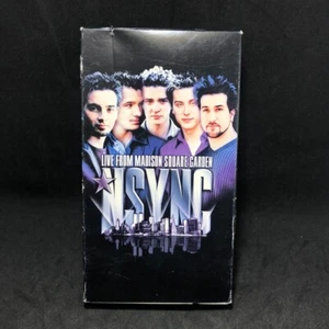 NSYNC Group VHS video Vintage  LIVE FROM MADISON SQUARE GARDEN - Picture 1 of 6