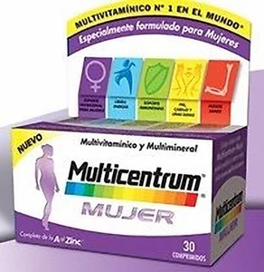 MULTICENTRUM MUJER 30 COMP  PcFarmacia 169130 - Imagen 1 de 1