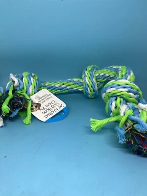 Dukes 24 pulgadas anudado hueso perro masticable juguete GA 108 tamaño mediano a grande perros Foto 1 de 3