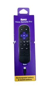 Roku Voice Remote Pro (2nd Ed.) (App Shortcuts Vary) - Picture 1 of 3