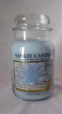 Tarro grande Yankee Candle 110-150 horas 22 oz NIEVE BRILLA Foto 1 de 2