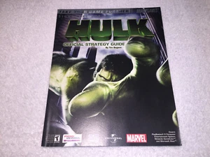 The Hulk (Brady Official Strategy Guide PlayStation 2, XBox, Gamecube) Brand New - Foto 1 di 1