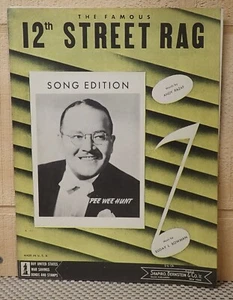 12th Street Rag - Andy Razaf & Euday L. Bowman - Sheet Music 1914 - Picture 1 of 2
