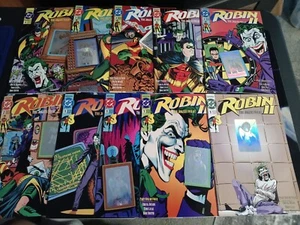 Robin 2 The Joker's Wild DC 1991 Lot Of 10 Collector's Set 1-4 Variant Cover - Bild 1 von 11