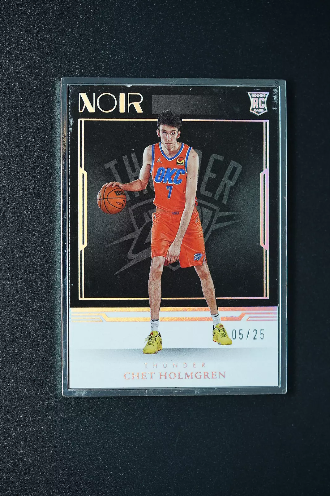 2022-23 Panini Noir Chet Holmgren RC Rookie Statement Edition /25 #239 ---SM
