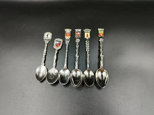 6 schöne Kaffeelöffel - French City - Souvenirlöffel - 0634CO BC10 - Bild 1 von 10
