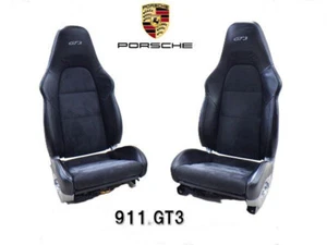 PORSCHE 911 GT3 Genuine Calf Leather Electric Seat for Left-Hand Drive - Bild 1 von 9
