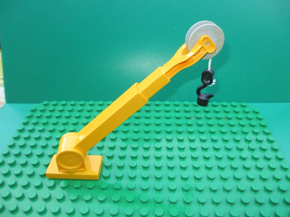 Lego Duplo Kran Ausleger Kragarm Seilwinde auf Drehplatte (130723F) - Bild 1 von 1